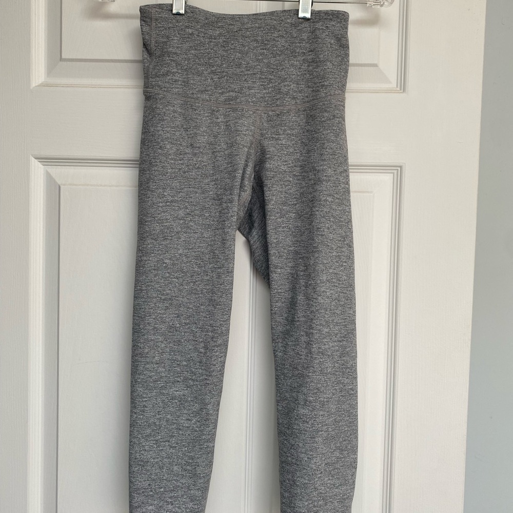 Old Navy Gray Leggings High Waist Stretchy Bottoms